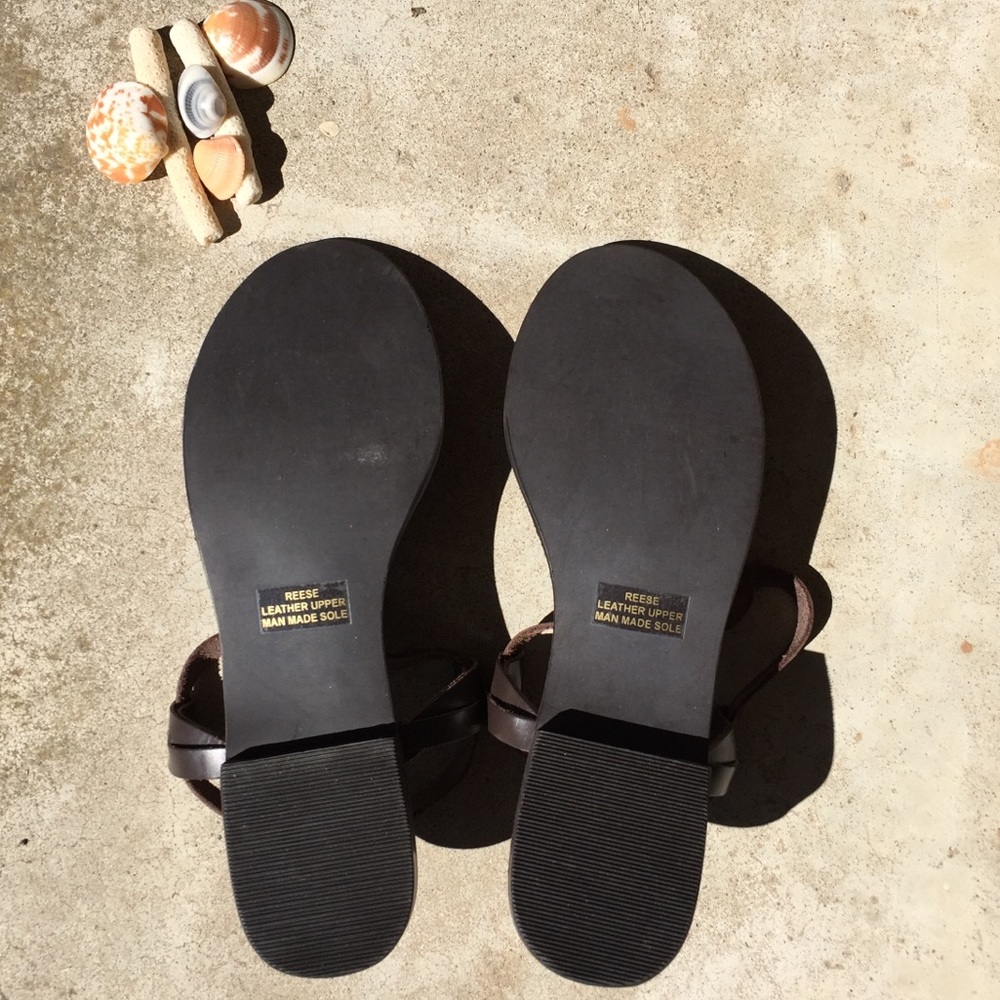 NIB Leather Reese Sandal Sz 8 Coconuts by Matisse - Picture 3 of 4